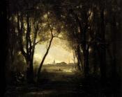 Landscape with a Lake - 让·巴蒂斯特·卡米耶·柯罗